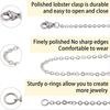 2025+ Chains Jewelry Making Supplies, 9.8ft Cable Link Chains for Making Jewelry Necklace Earring Bracelet Findings DIY Kit