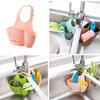 Adjustable Kitchen Organiser Sink Hanging Storage Organiser For Dish Cleaning Sponge Scrubber Holder