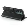 For Realme C85 5G Case Stand Wallet Calf Texture PU Leather Flip Phone Cover with Wrist Strap