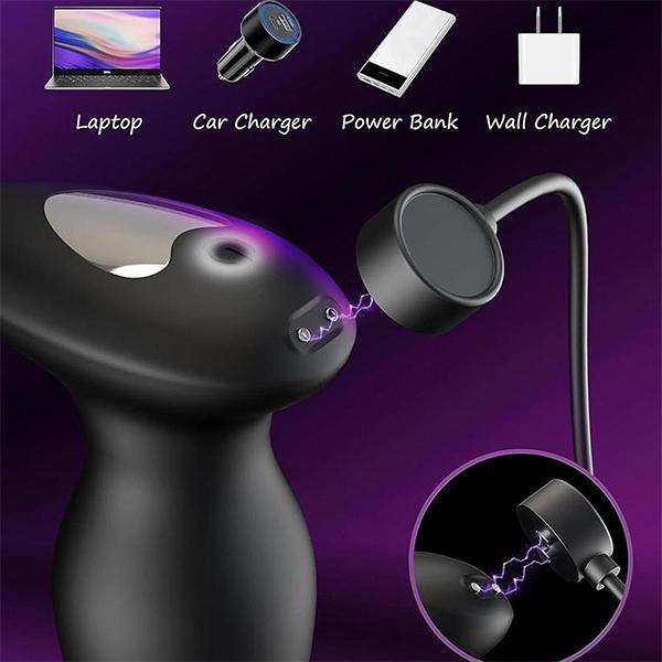 Sex Toys Vibratori anali Dito Massaggio alla prostata Stimolatore della prostata Masturbatore maschile Sex Toys per uomini Gay