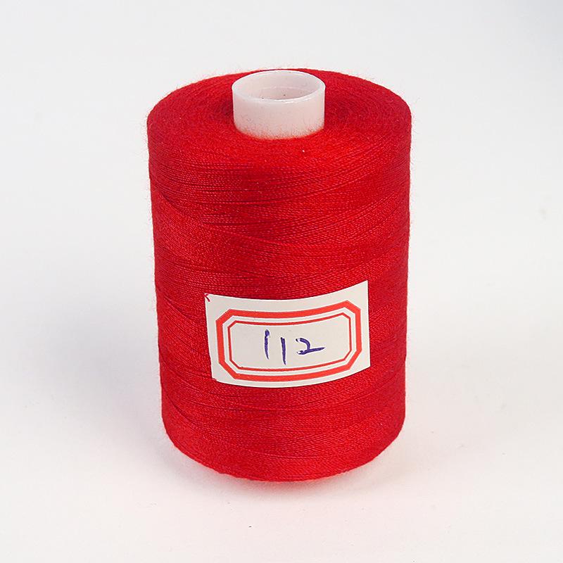 Hilo de Coser de Poliéster de Alta Velocidad 402 - 1000 Yardas, Colores Arcoíris, Ideal para Proyectos de Costura Casera y a Mano