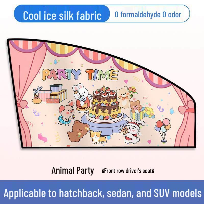 Car Privacy Blackout Curtains: Sunshade for Rear Window and Stroller