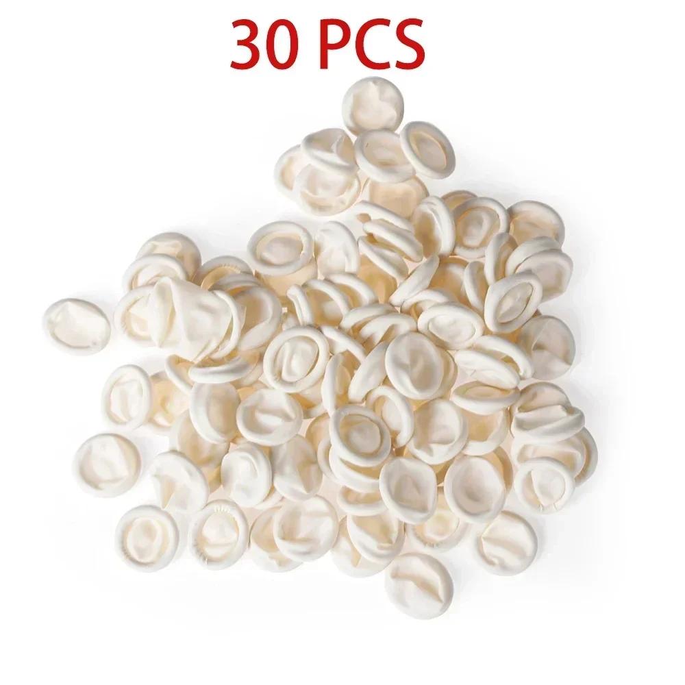 30/50/100pcs Latex Fingertips Protector Gloves Watch Repair Tool Non-slip Anti-static for Watchmaker Kit Rubber Gloves