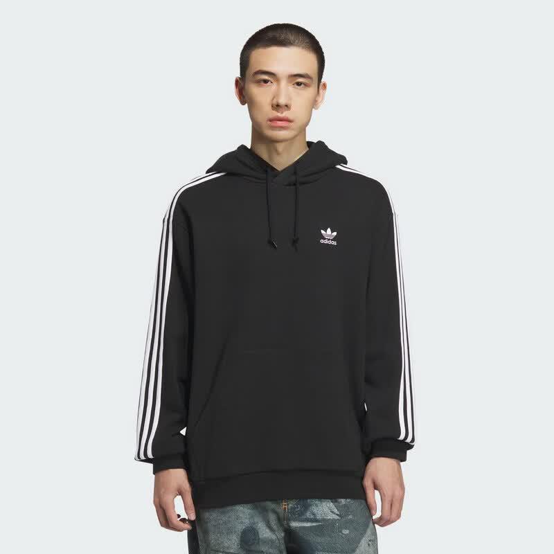 Adidas Men s Fashion Casual Hooded Sweatshirt S