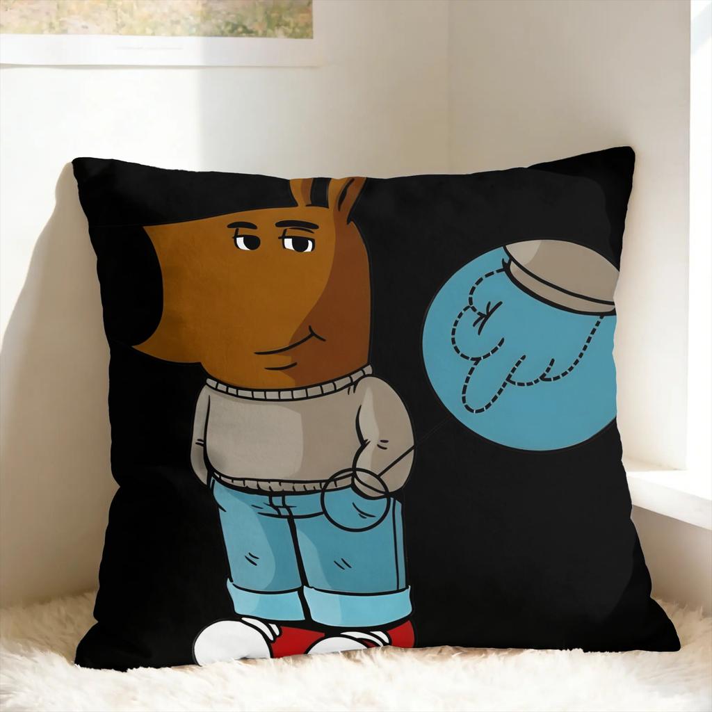 CChill GuyS Pillowcases  Cute Funny Pillow Case For Couch Sofa Bedroom Print Pillow Cover