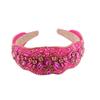 Stirnband Neuankunft Barock Voll-Diamant Reiskorn-Perlen Stirnband K-Style Haaraccessoires