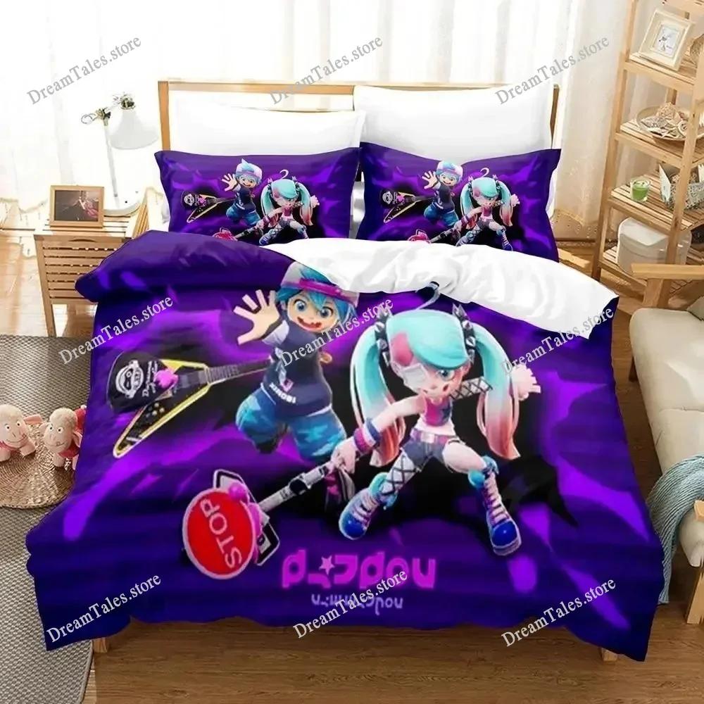 Ninjala New Bedding Set Single Twin Full Queen King Size Bed Set Adult Kid Bedroom Duvet Cover Sets 3D Print Game Anime