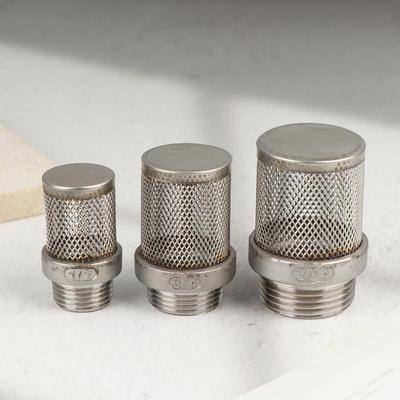 304 Stainless Steel Mesh Filter Garden Irrigation Pump Hose Filter Water Cleaning Mesh Metal Filter