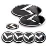 Kia Modified Car Logo K Sticker Set - 7 Pieces