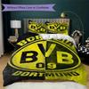 Dortmund Patroon Beddengoed Dekbedovertrek Kussensloop Woondecoratie Verjaardagscadeau (1 dekbedovertrek + 2 kussenslopen (zonder vulling))28