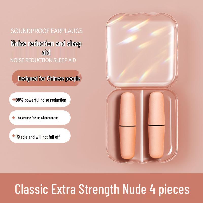 Soundproof Foam Earplugs: Noise Reduction for Sleep, Study, and Quiet Evenings