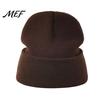 Outdoor Sports Winter Hat Unisex Solid Color Knit Beanies, Classic Slouchy Skull Cap for Winter, Soft Thermal Casual Warm Headwear Men
