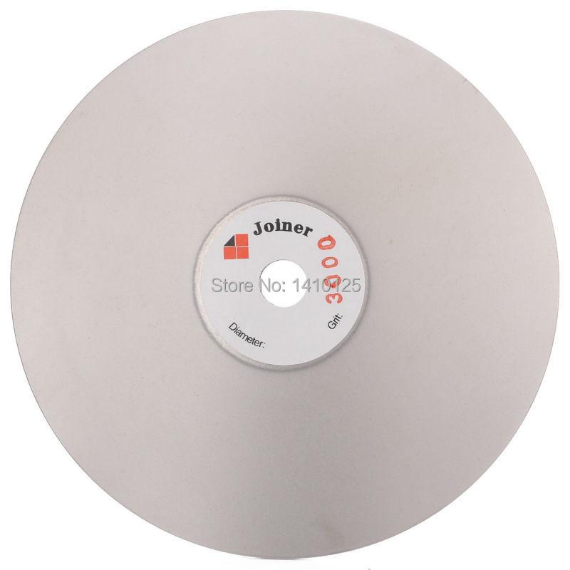 10PCS 6" Inch Grit 80-3000 Coarse To Fine Diamond Grinding Disc Coated Flat Lap Disk Abrasive Wheel Lapidary Tools Gemstone Rock