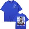 Vincitore El Matador Ilia Topuria Maglietta Vintage Uomo Donna Moda Hip Hop T-shirt di Tendenza Unisex Comfort Maglietta a Maniche Corte