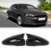 2pcs Side Mirror Cover Door Wing Mirror Cover Cap Replacement for VW  2009 2017  2009 2016  2009 2017 OEM 3C8 857 537