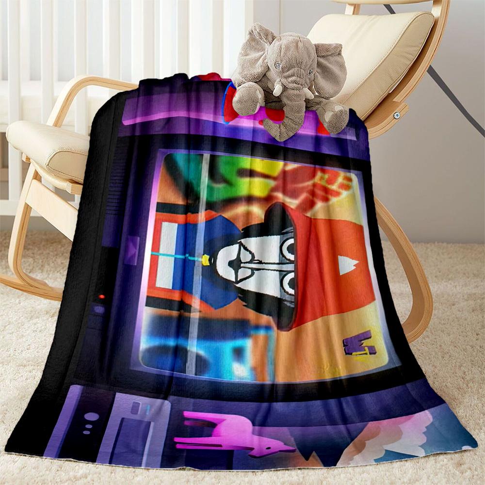 Incredibox Blanket Soft & Cozy Suitable for Livingroom Office Bed for All Occasions Playful Design Unique Gift for Family and Friends Camping