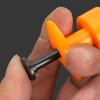 Portable Baits Earthworm Device Live Maggots Quick Feeding Hook Clip Bloodworm Clip Fishing Tackle Accessories Enduring