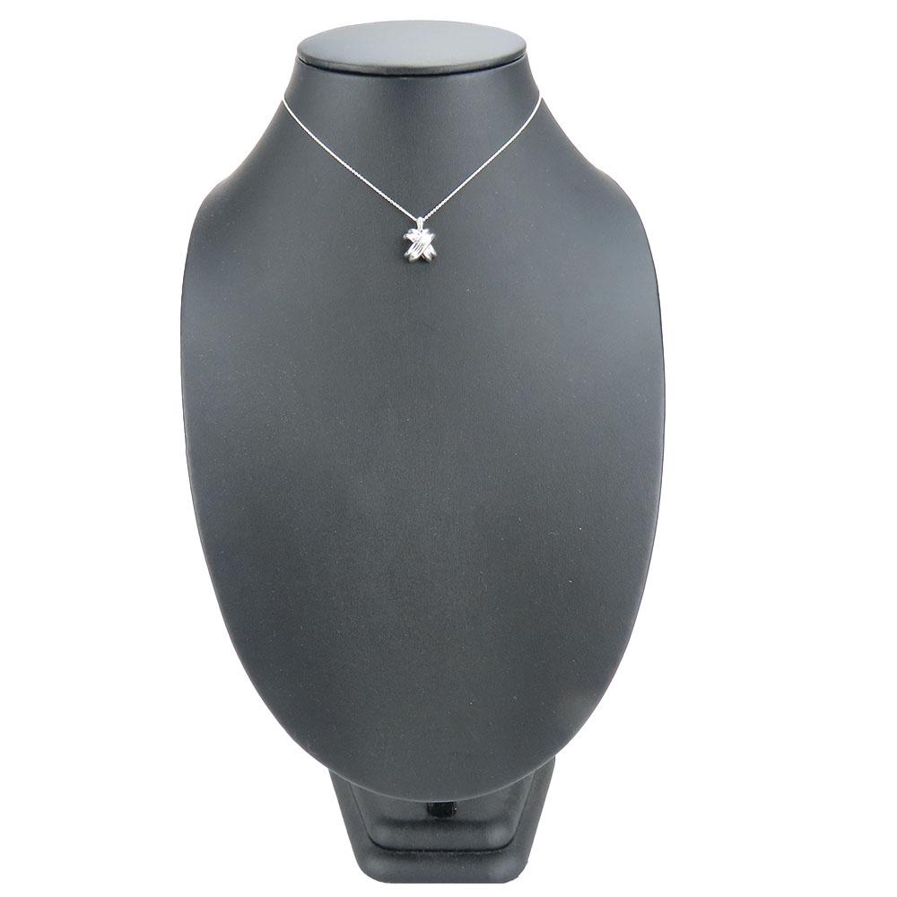 Used TIFFANY&Co. Necklace Signature cross Silver925 3.8g Silver Accessories