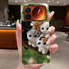 Fashion Night Owl Pattern Phone Case For Xiaomi 17 Pro Xiaomi 17 Pro Max Transparent TPU Soft Cover Shockproof Couple Shell