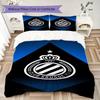 Club Brugge K V Pattern Bedding Uilt Set Uilt Cover Pillowcase Home Decoration Birthday Gift (1 * Duvet Cover + 2 * Pillowcase  Without Core)