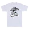 Just One More Tractor I Promise Farmers Farming Farm Funny Vintage Unisexs Tshirt