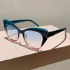 Cat Eye Vintage Sunglasses Women Brand Designer Fashion Gradient Sun Glasses Female Retro Mirror Outdoors Shades
