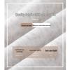White-Gray High-Waisted Petite Micro-Flared Slimming Horseshoe Pants for Women, Spring/Autumn 2025 Collection