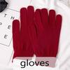 Warm Knit Touchscreen Gloves for Men, Women & Students - Versatile Cold Protection for Cycling & Everyday Use