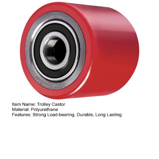 Roulettes de chariot Capacité de charge 500 kg Universelles Installation simple Roues à roulements à billes Transpalette
