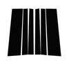 6pcs For Oyota Noah Voxy R90 - Window Trim Covers Center Film Column B C Pillar Posts Sticker Car Accessories