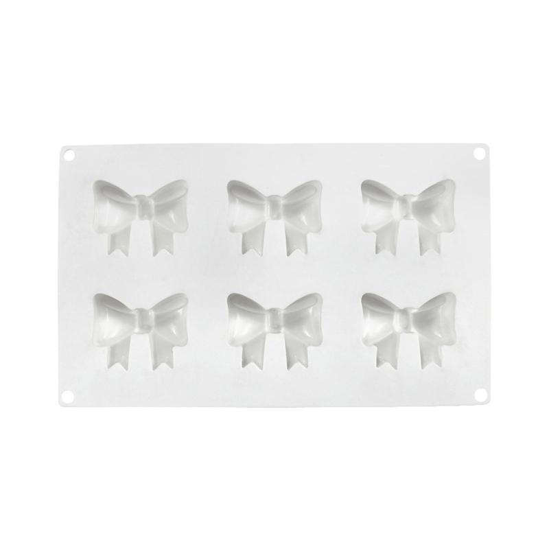 Cake Mold for Creative Bowknot Clay Soap Decorating Handmade DIY Cake Resin Craf