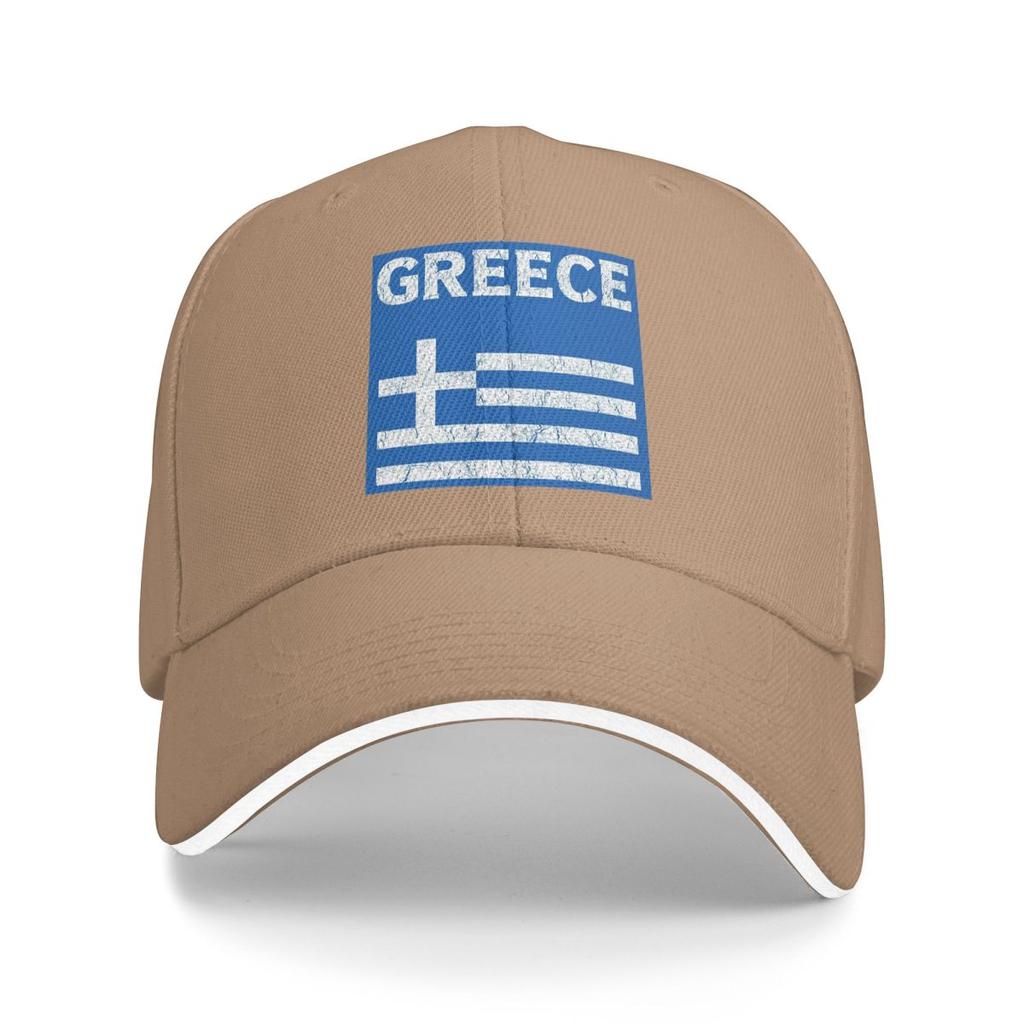 Coat Arms Of Greece Country Flag Team Baseball Caps Snapback Baseball Hats Breathable Casual Casquette Outdoor Unisex