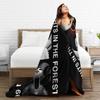 99 Nights In The Forest Game Blanket  Airplane Travel Flannel Throw Blanket For Home Decor  Warm Custom DIY Quality Bedspread