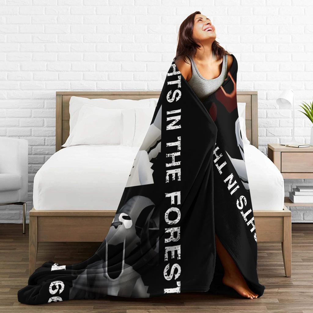 99 Nights In The Forest Game Blanket Airplane Travel Flannel Throw Blanket For Home Decor Warm Custom DIY Quality Bedspread