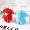 10cm Mini PlushToys Colorful Pig Stuffed Toy Animal Pendant  for Kids Party Birthday