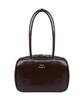 Nick&Nicole Nicole Logo Minimal Square Bag_Brown