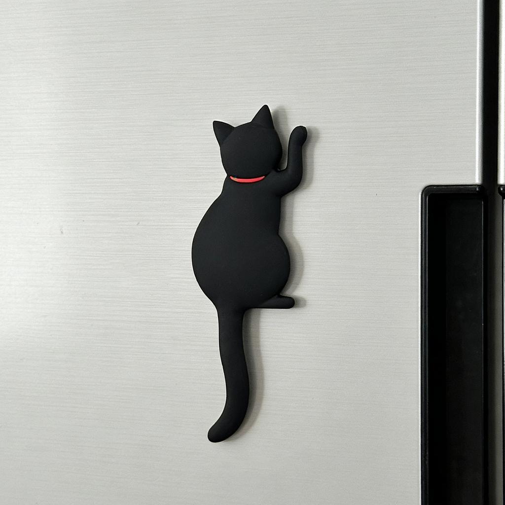 Cat Shaped Magnetic Hook Strong Magnet Key Hanger Japanese Style Decoration For Home Office