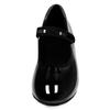 Patent Leather Velcro Tap Shoes for Beginners and Black 30 [s.lemon] Kids,