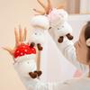 New Soft Cartoon Mushroom Plush Vegetable Toy Fluffy Stuffed Hug Pillow Realistic Natural Plant Baby Doll Comfort Birthday Gift