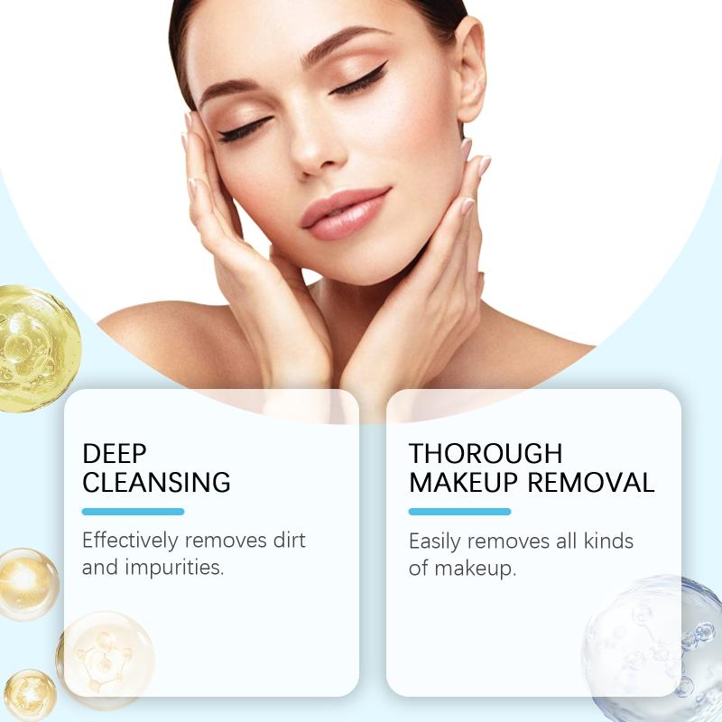 Hyaluronic Acid Makeup Remover Moisturizing Smoothing Gentle Clean Nourish For Sensitive Dry Oily Skin