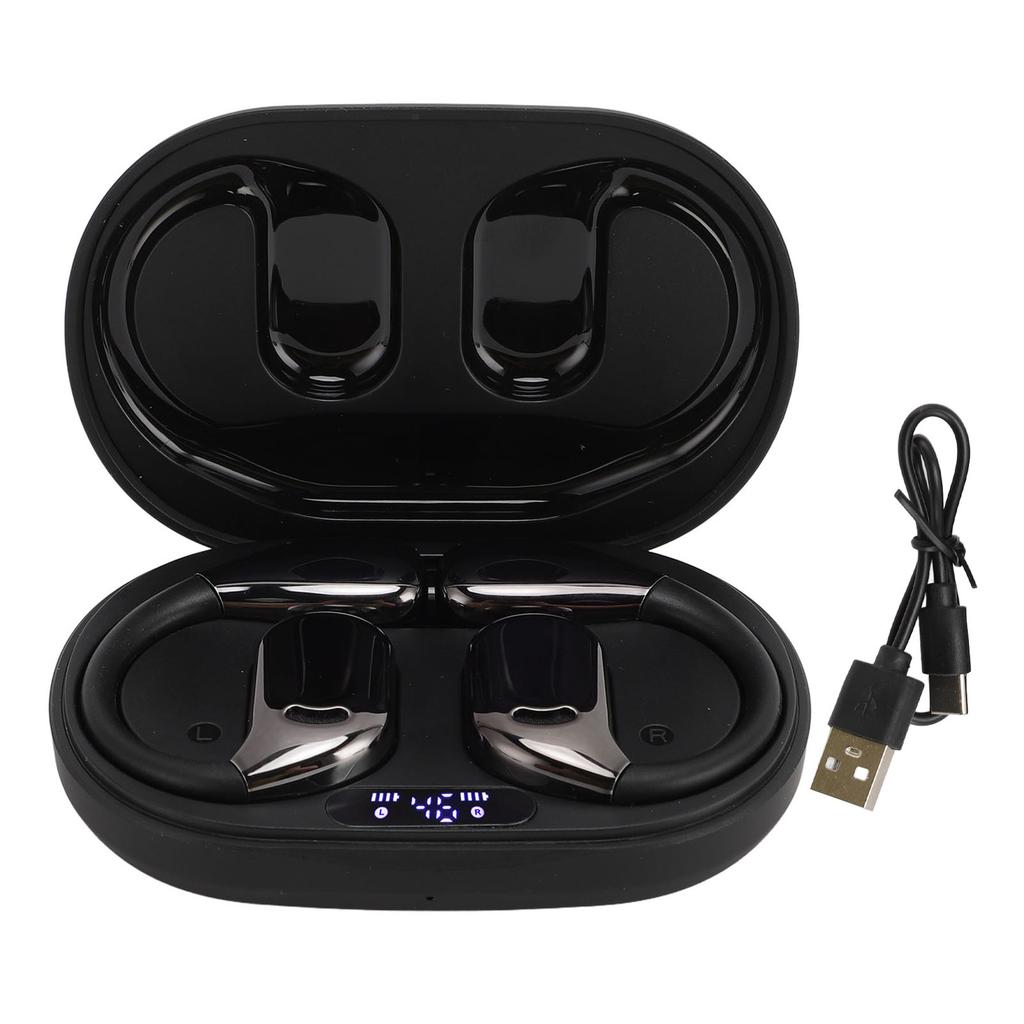 Translation Earphone Bluetooth 5.49 144 Online Languages Translator Earbuds for Android Device Black