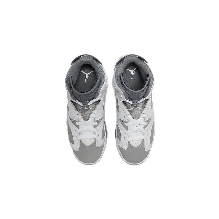 Air Jordan 6 Retro GS Cool Grey Dětské tenisky Bílá Středně šedá 384665-100