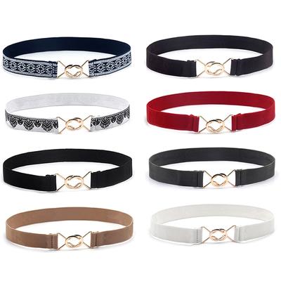 Women Belts Waist Band Thin Elastic Waist Belt Dress Apparel Accessories
