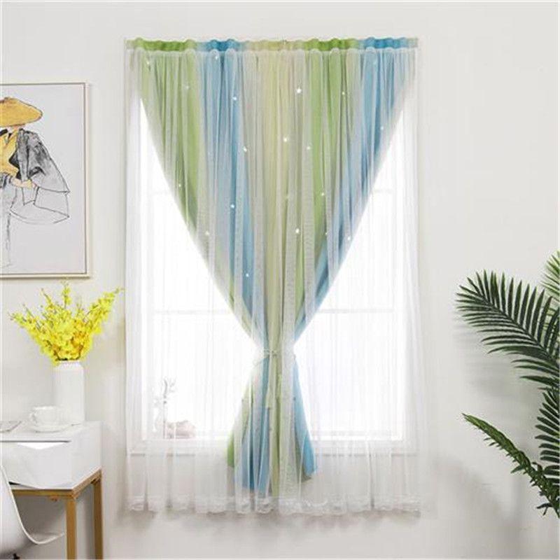 Elegant Opaque Self-adhesive Curtains For Enhanced Privacy In Bedrooms