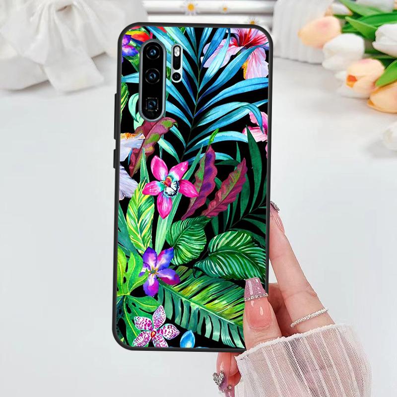 

Тропические цветы Для Huawei Nova 9 10 SE 11 Pro 12i 11i 8i Y60 Y70 Y90 Y61 Y91 Y72 Y73 P20 P40 P30 Lite Чехол Nova 10 SE