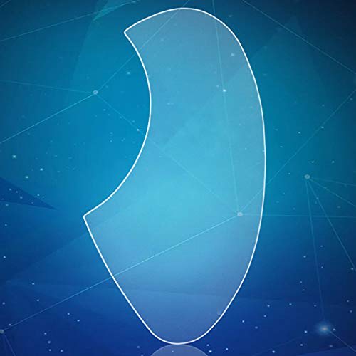 Ultra-Thin Ukulele Pickguard, Guitar Scratch Plate, Invisible Pickguard, Transparent Protective Sticker for Ukulele and Mini Guitar - Small