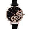 Olivia Burton Women's Watch with Leather Band (OB16AM97) [Parallel Import]