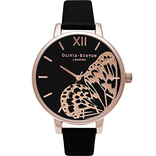 

Olivia Burton Women s Watch with Leather Band (OB16AM97) [Parallel Import]