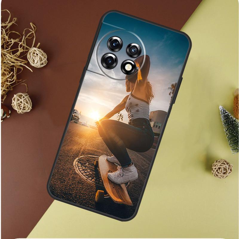 Cool Skate For OnePlus 13 13R 12 12R 11 9 10 Pro 8T 9RT 10T 10R Nord 4 CE 2 3 Lite N20 N30 Phone Case