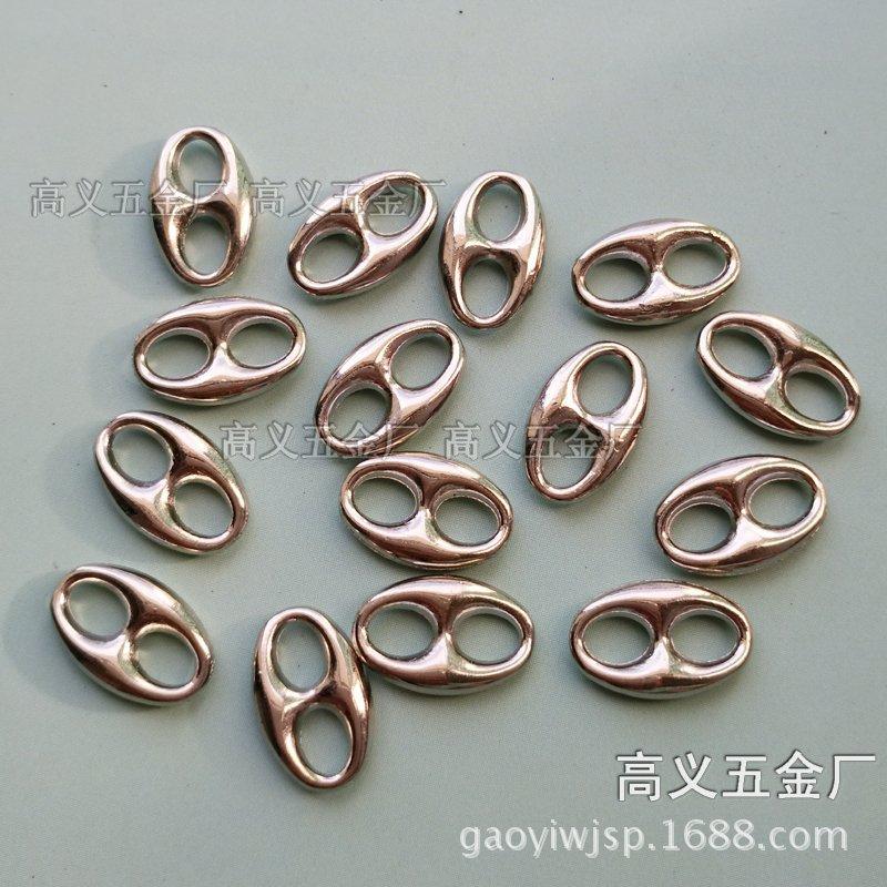 

Zinc Alloy Figure 8 Buckle Keychain and Jewelry Accessory Regular зелений